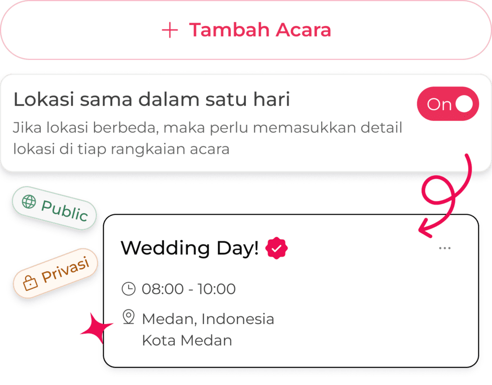 Gambar Tambahkan detail informasi acara