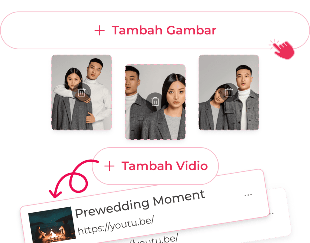 Gambar Tambahkan dokumentasi bahagiamu di galeri