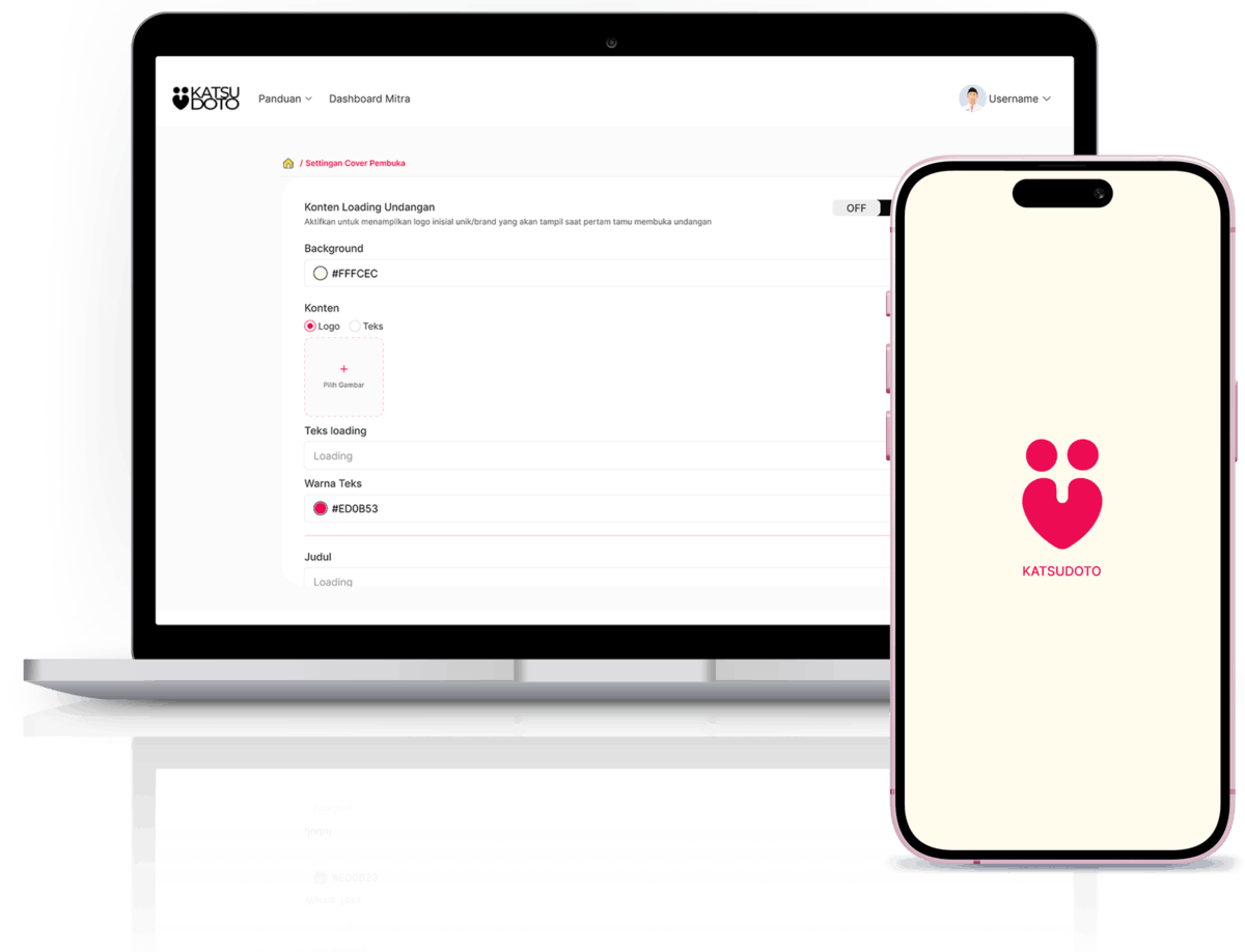 Custom Loading Undangan